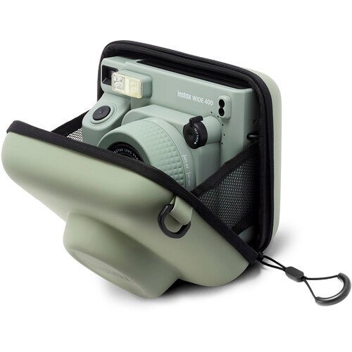 Fujifilm INSTAX WIDE 400 Instant Camera Case - Green Protective Cover for INSTAX WIDE 300/400 - Perfect for Travel, Parties & Photo Walks
