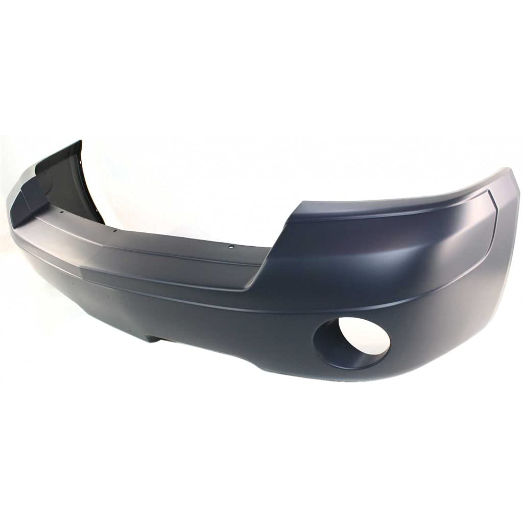 2005-2007 Dodge Dakota Front Bumper Cover - Primed with Fog Light Holes | CAPA Certified | CH1000444 | 5JL35TZZAF | Perfect for Off-Roading & Truck Restoration Projects