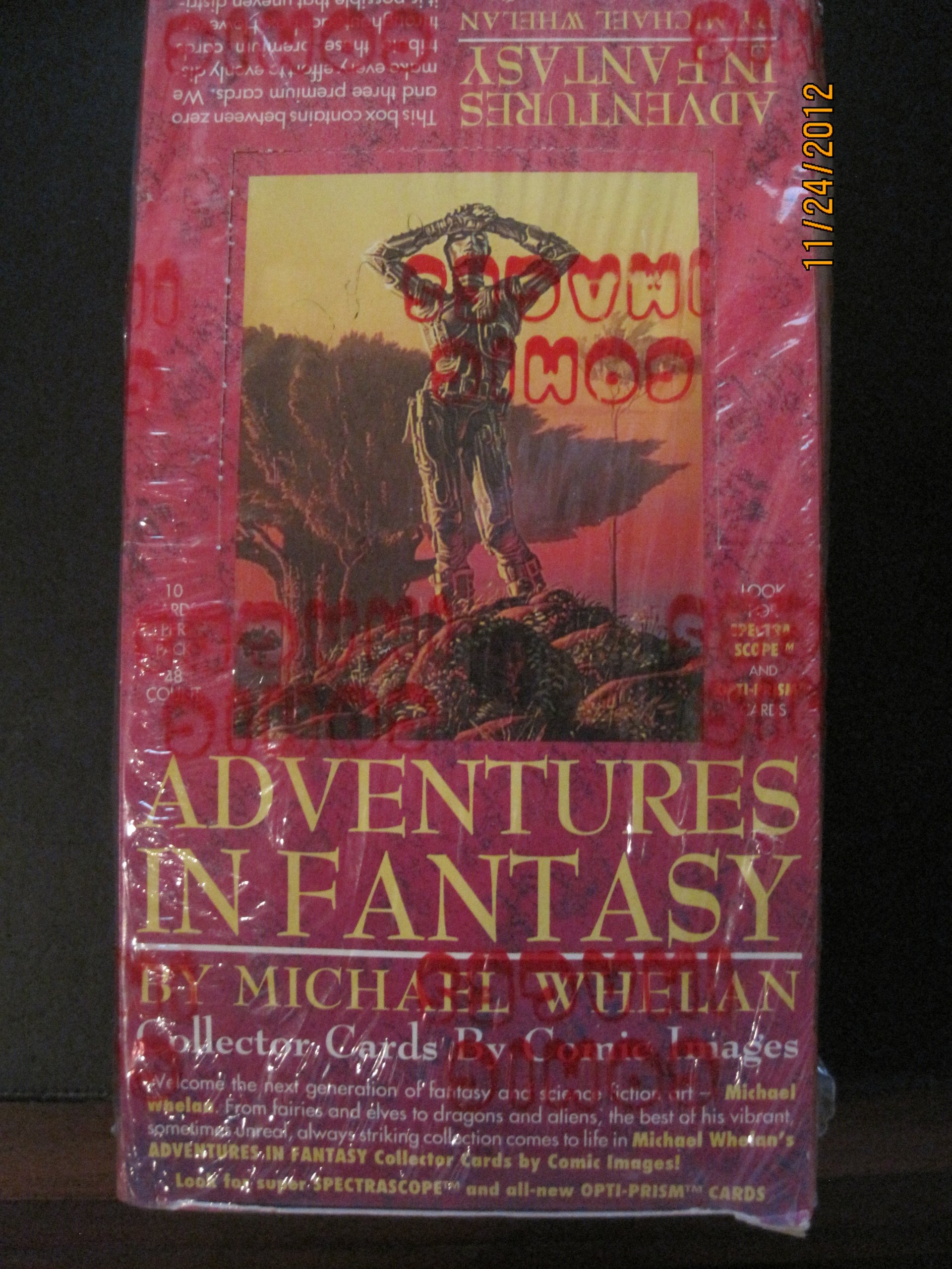 Michael Whelan Adventures in Fantasy Trading Cards Box - Limited Edition Collectible Cards for Fantasy Lovers | Perfect for Gaming, Collecting & Gift Giving