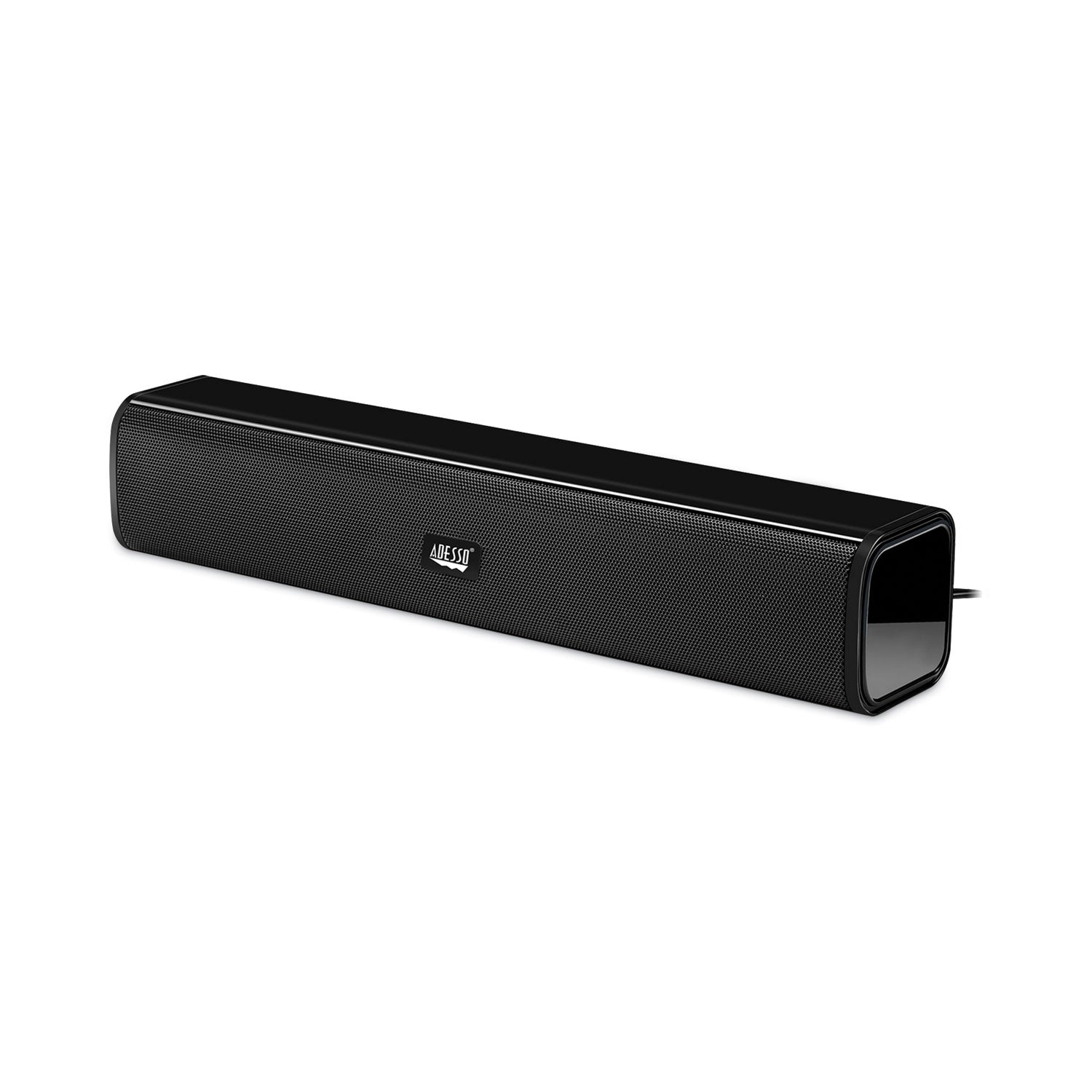 Adesso Xtream S5 Stereo Multimedia Soundbar Speaker - High-Quality Sound for TV, Movies & Music - Perfect for Home Theater & Gaming Setup (Black)