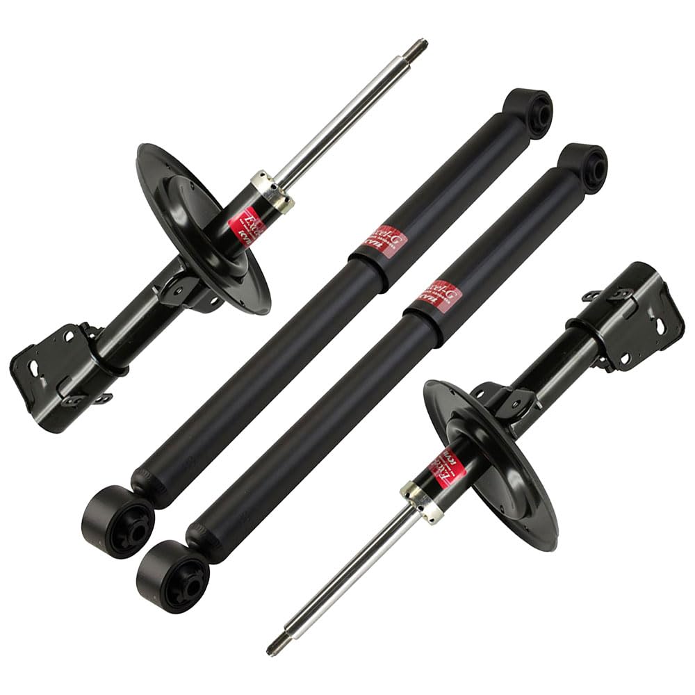 Excel-G Front & Rear Shocks Struts for Dodge Grand Caravan Chrysler Van 2008-2020 - BuyAutoParts 77-62186AQ - Improve Ride Comfort & Stability for Highway & City Driving