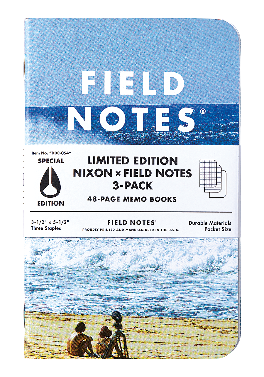 Field Notes 3-Pack Notebook Set - Durable Pocket Notebooks for Outdoor Adventures, Journaling & Photography - Perfect for Travel, Hiking & Creative Projects