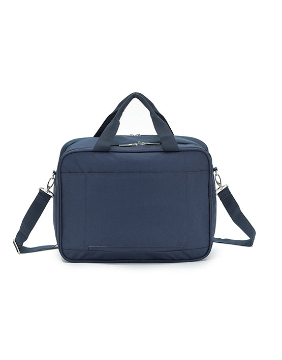 Tosca TCA720 Vega 40cm Tote Cabin Bag - Navy Blue Carry-On Luggage for Air Travel, Weekend Getaways & Business Trips