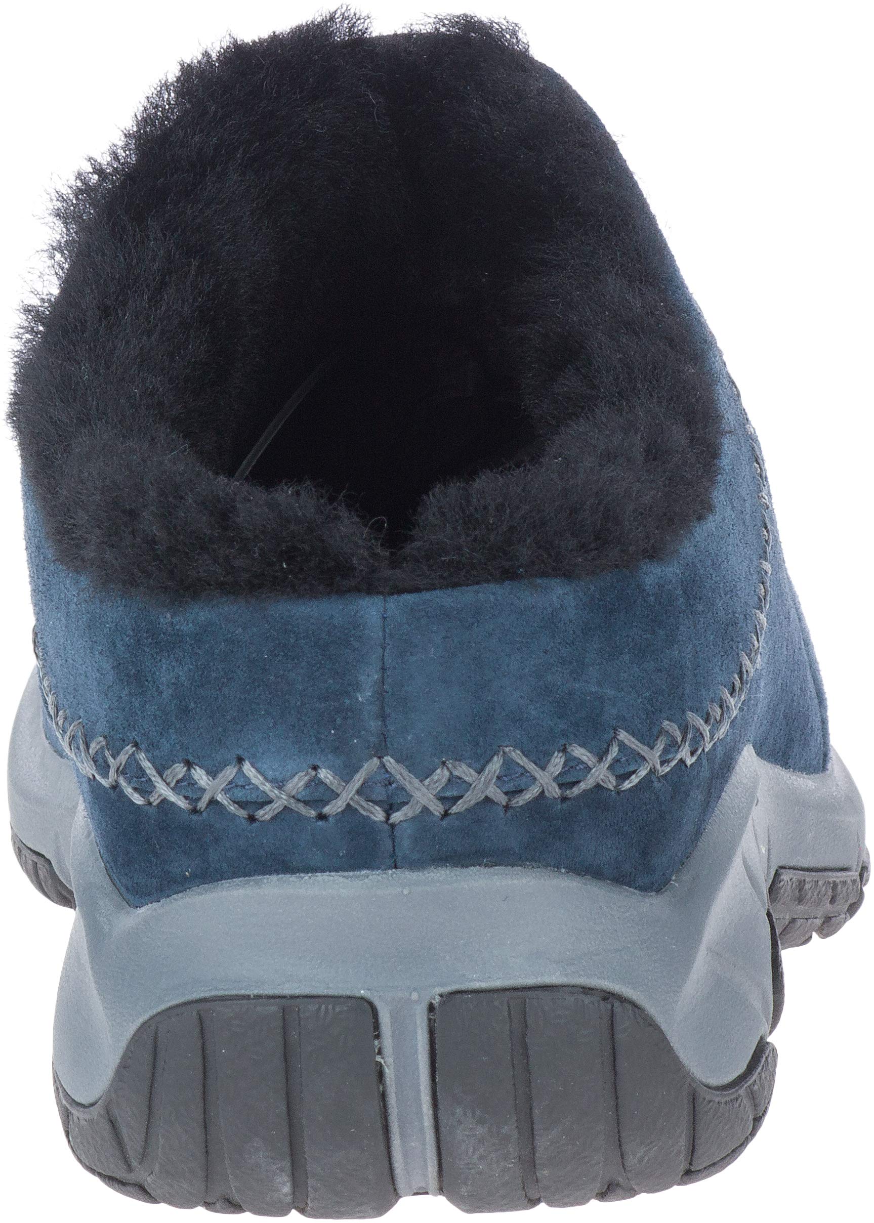 Merrell Women's Encore Ice 4 Moccasin - Comfortable Winter Slip-On Shoes for Women | Indoor/Outdoor House Slippers | Perfect for Cold Weather, Lounging & Errands