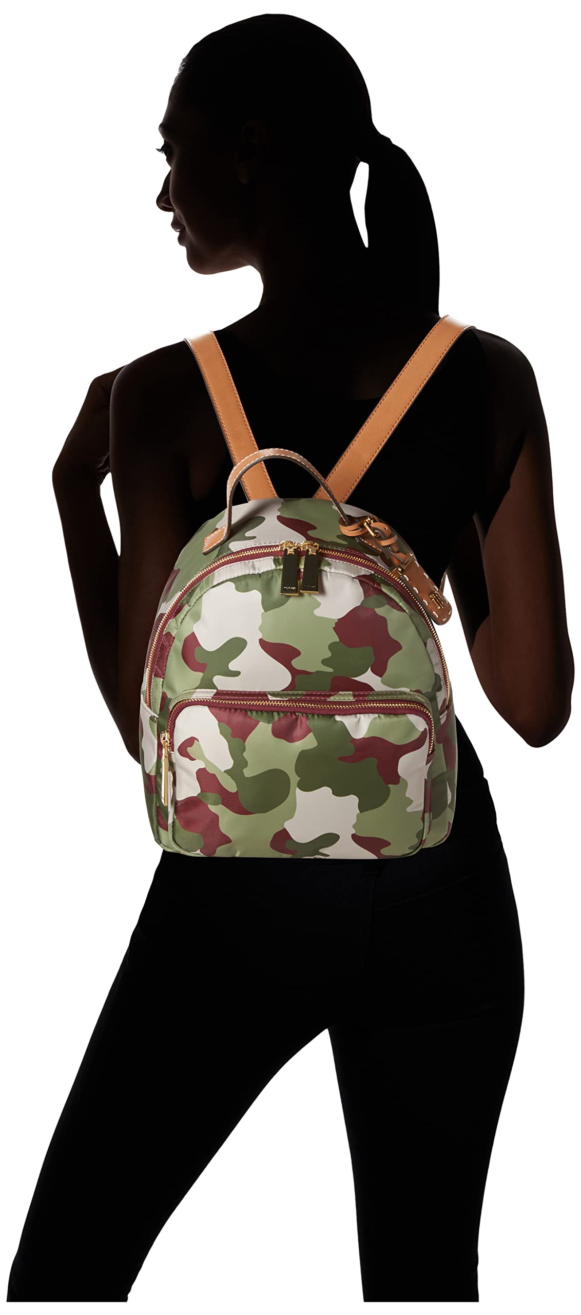 Tommy Hilfiger Women's Julia Small Dome Backpack - Stylish & Compact Laptop Backpack for Work, School & Travel | Water-Resistant & Lightweight Design