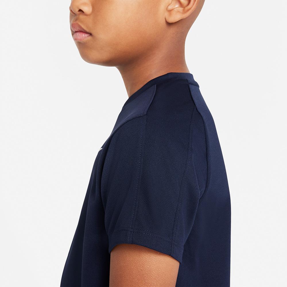 Nike Boys Victory Short Sleeve T-Shirt - Obsidian Blue | Comfortable Athletic Tee for Kids Sports & Casual Wear