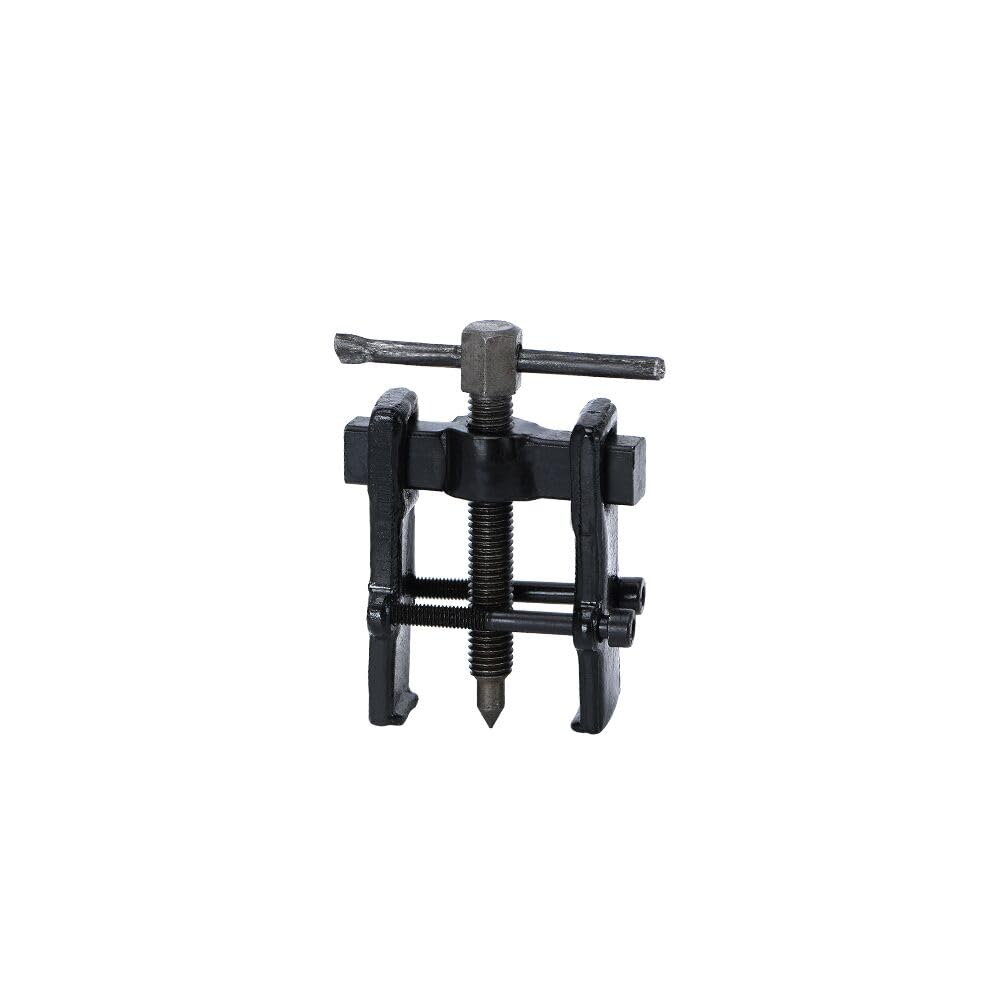 Hypertune Universal 2.5-Inch Two Jaw Pilot Bearing Gear Puller - Carbon Steel Adjustable Pump Pulley Remover Tool Kit - Perfect for Automotive Repair, Machinery Maintenance & DIY Projects