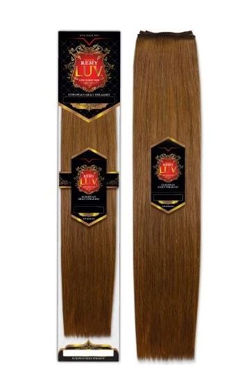 100% Human Hair Extensions - European Silky Straight Remy Hair 22