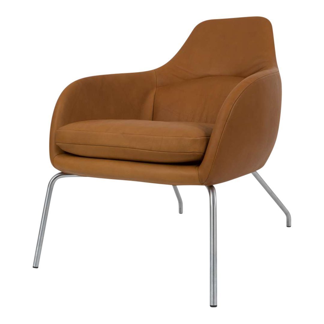 Asento Modern Lounge Chair - Comfortable Mid-Century Design for Living Room, Bedroom & Office - Perfect for Relaxing, Reading & Lounging