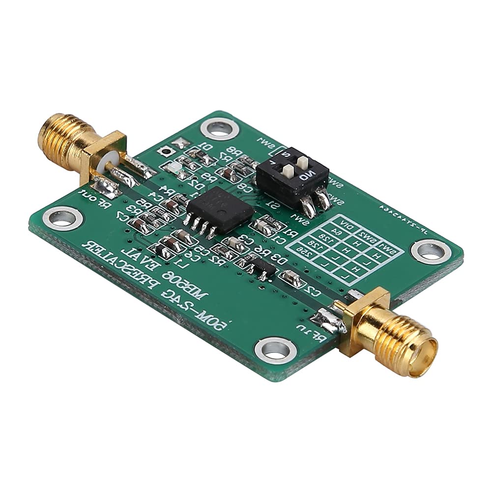 Jeanoko 2.4GHz SMA Female Frequency Divider Prescaler - MB506 Microwave Lower Impedance Module for DBS CATV Transceiver | Perfect for Satellite TV Signal Conversion & RF Testing Applications