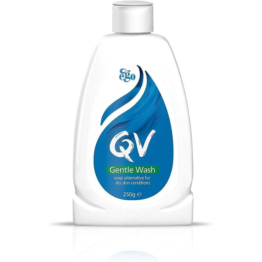 Ego QV Gentle Body Wash for Dry Skin – 250ml | Hypoallergenic & Moisturizing | Ideal for Sensitive Skin & Daily Hydration