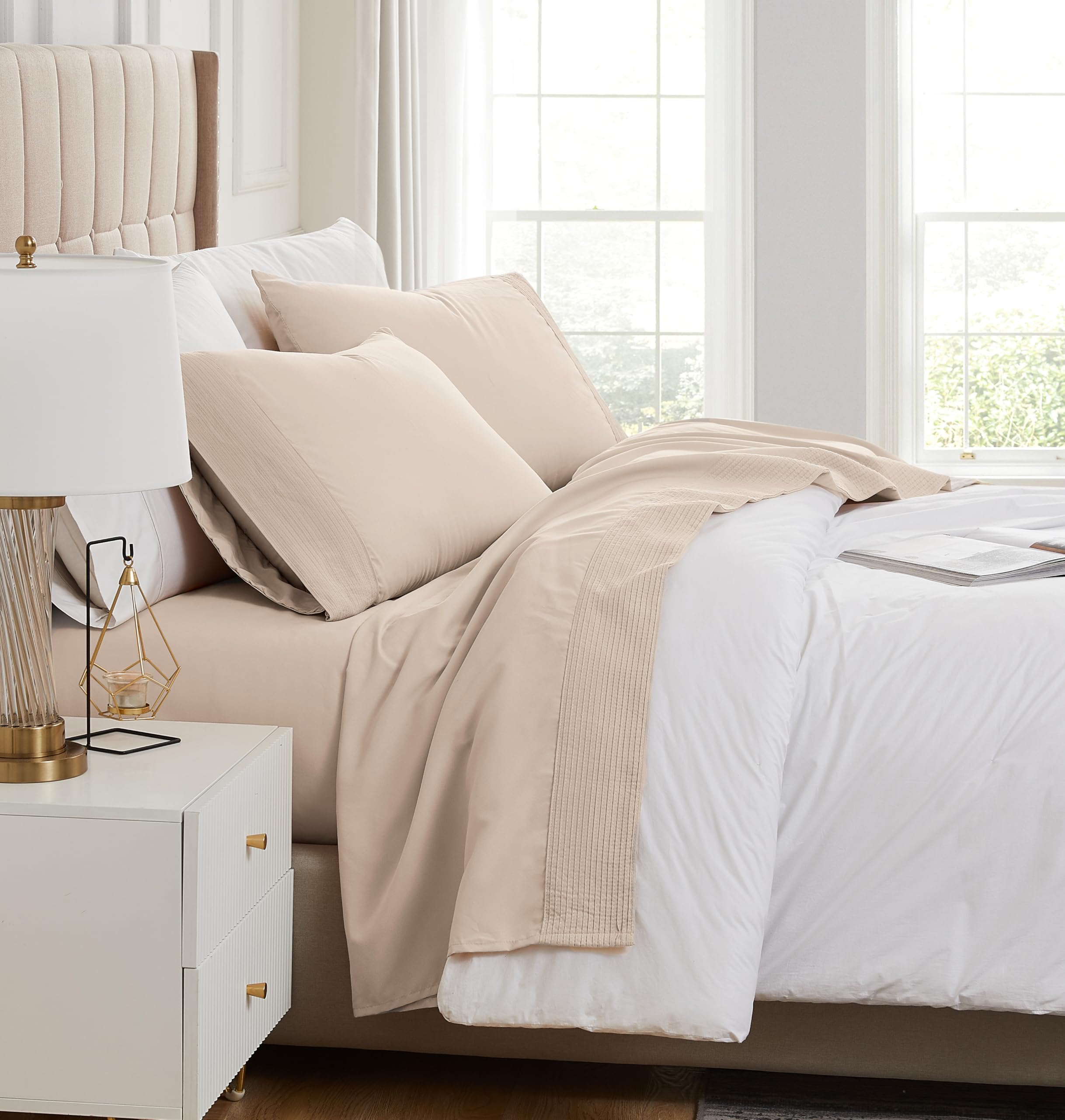 Luxury King Size Bed Sheet Set - 21