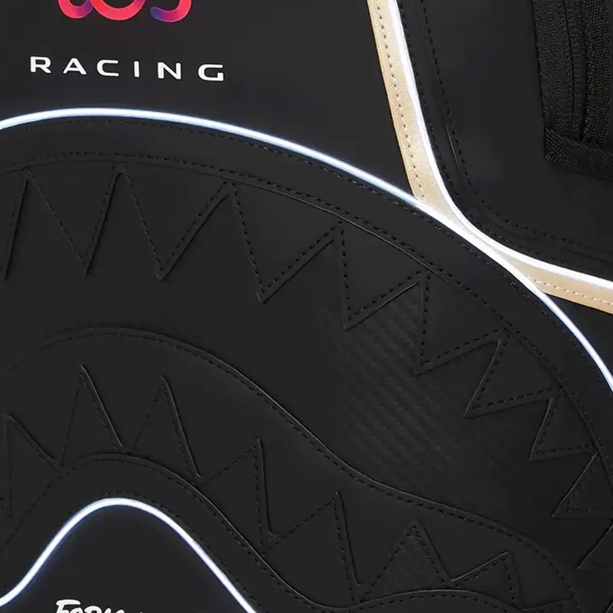 Jaguar Formula E LED Backpack - Light Up Racing Style for School, Travel & Night Events | USB Rechargeable & Water-Resistant