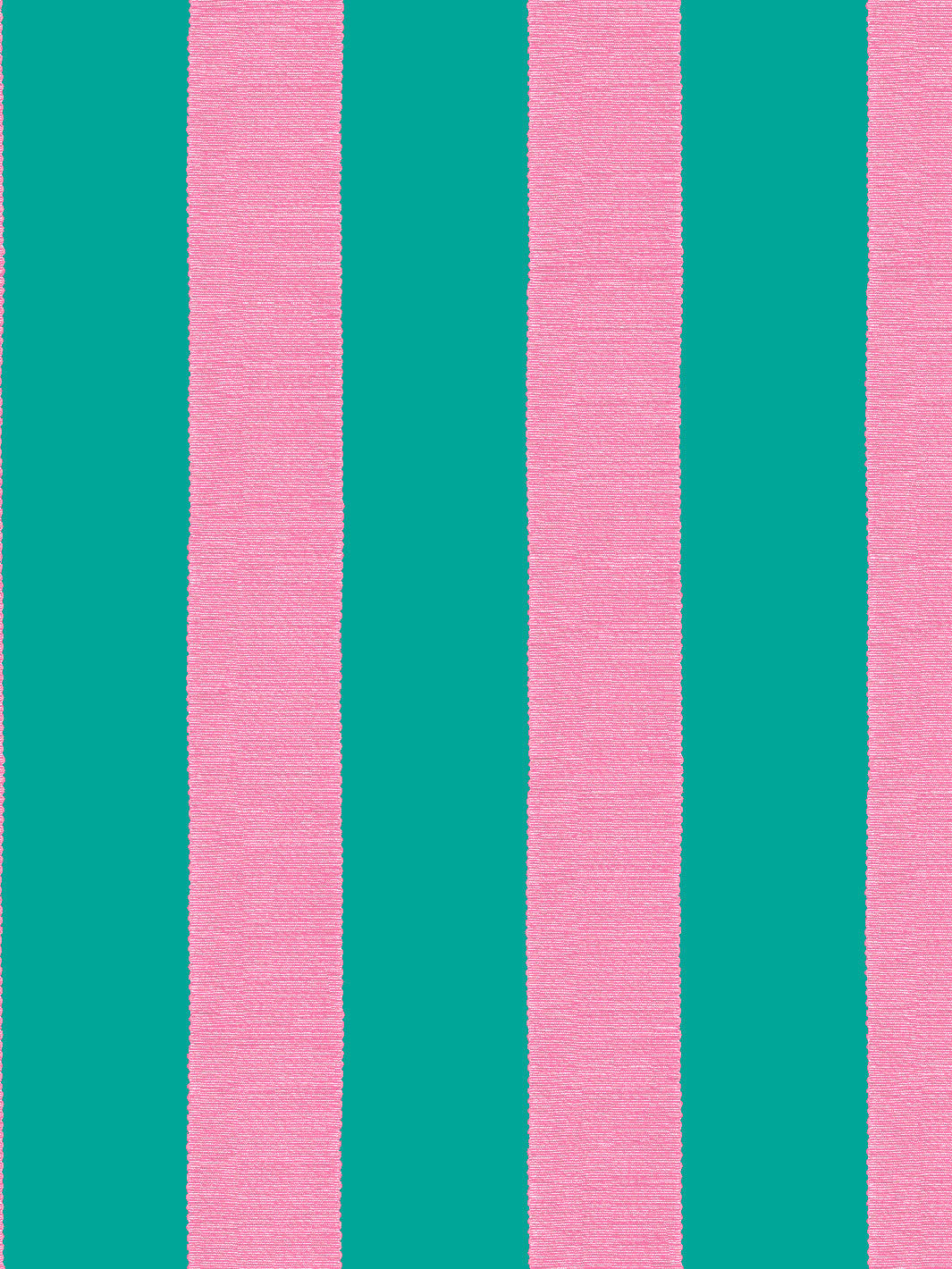 Sarah Jessica Parker 'Grosgrain Stripe' Wallpaper - Teal & Blush Textured Design | Perfect for Living Room, Bedroom or Home Office Decor