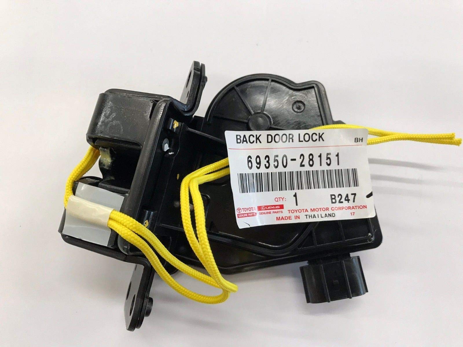 Toyota Back Door Lock Assembly - Replacement Car Door Lock for Toyota Vehicles | Perfect for Repair & Maintenance