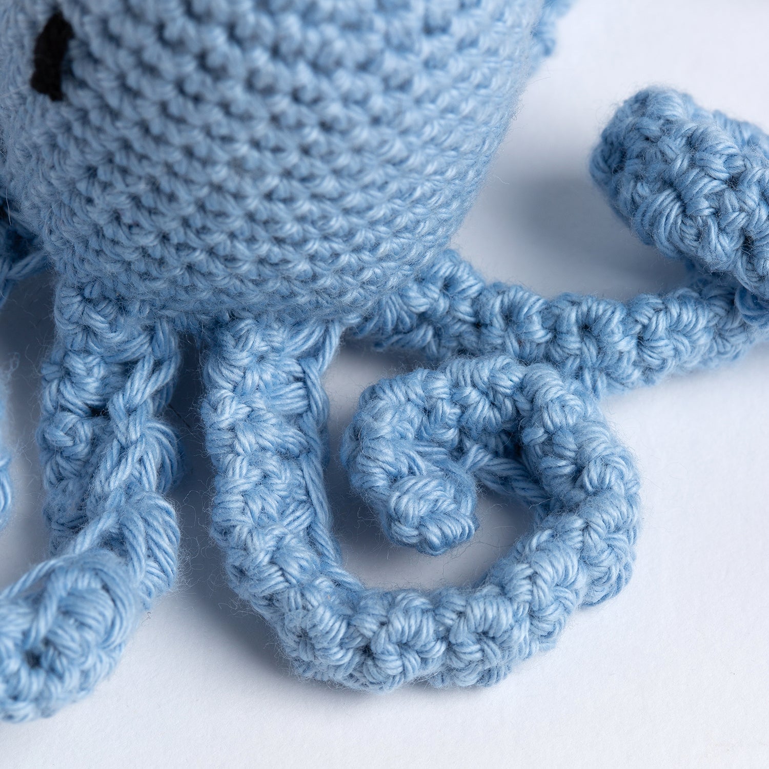 DIY Baby Octopus Crochet Kit - Complete Beginner Friendly Amigurumi Crochet Set with Yarn, Hook & Instructions - Perfect for Handmade Gifts, Nursery Decor & Sensory Toys