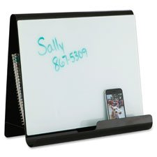 Wave Whiteboard Holder - Black | Wall Mount Organizer for Office, Classroom & Home | Perfect for Whiteboards, Calendars & Notes