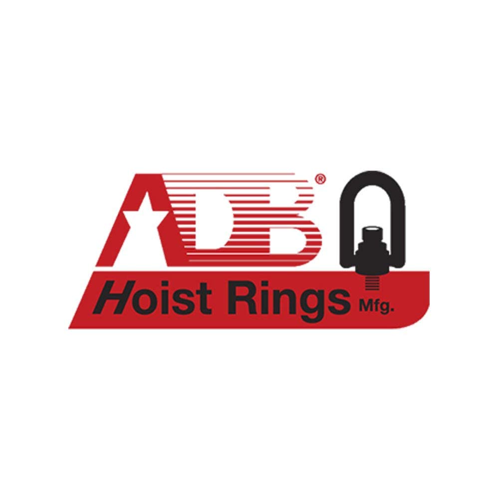 400 Kg Capacity 16mm Metric Hoist Rings - Heavy Duty Lifting Eye Bolts for Machinery, Construction & Industrial Equipment (Pack of 10) - Perfect for Rigging, Towing, and Material Handling Applications