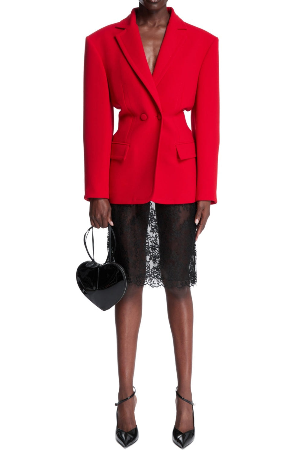 Stylish Afra Lapel Blazer for Women - Elegant Office & Formal Wear - Perfect for Business Meetings, Weddings & Special Occasions