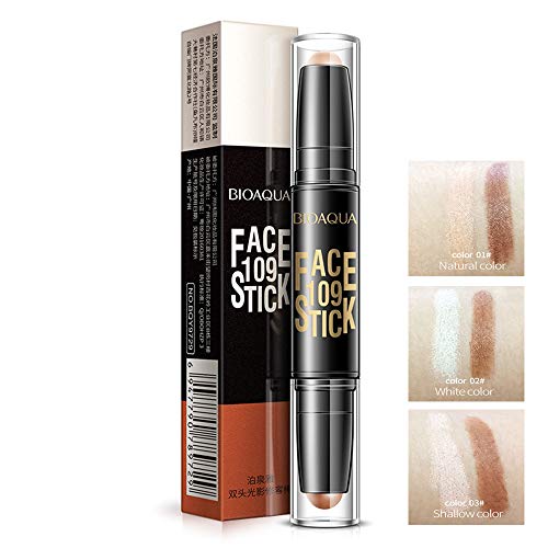 Concealer Stick & Highlighter Pen - Waterproof Contouring Makeup for Face & Under Eyes (A02) | Perfect for Everyday Wear & Special Occasions