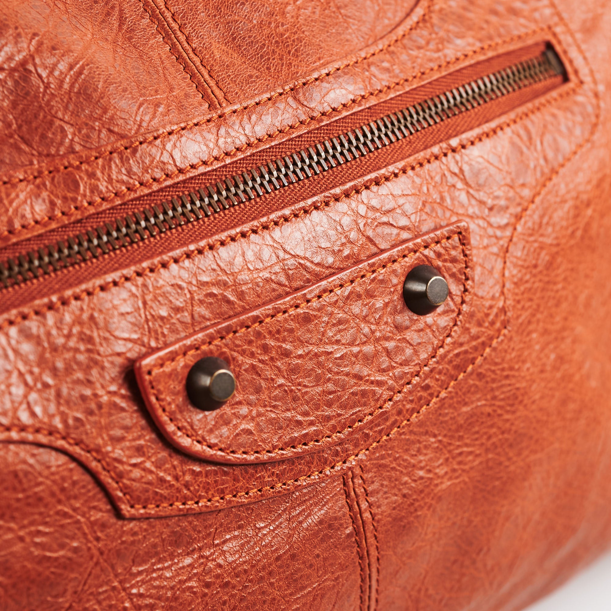 Balenciaga Large City Brown Leather Handbag for Women - Stylish Tote Bag for Work, Travel & Everyday Use