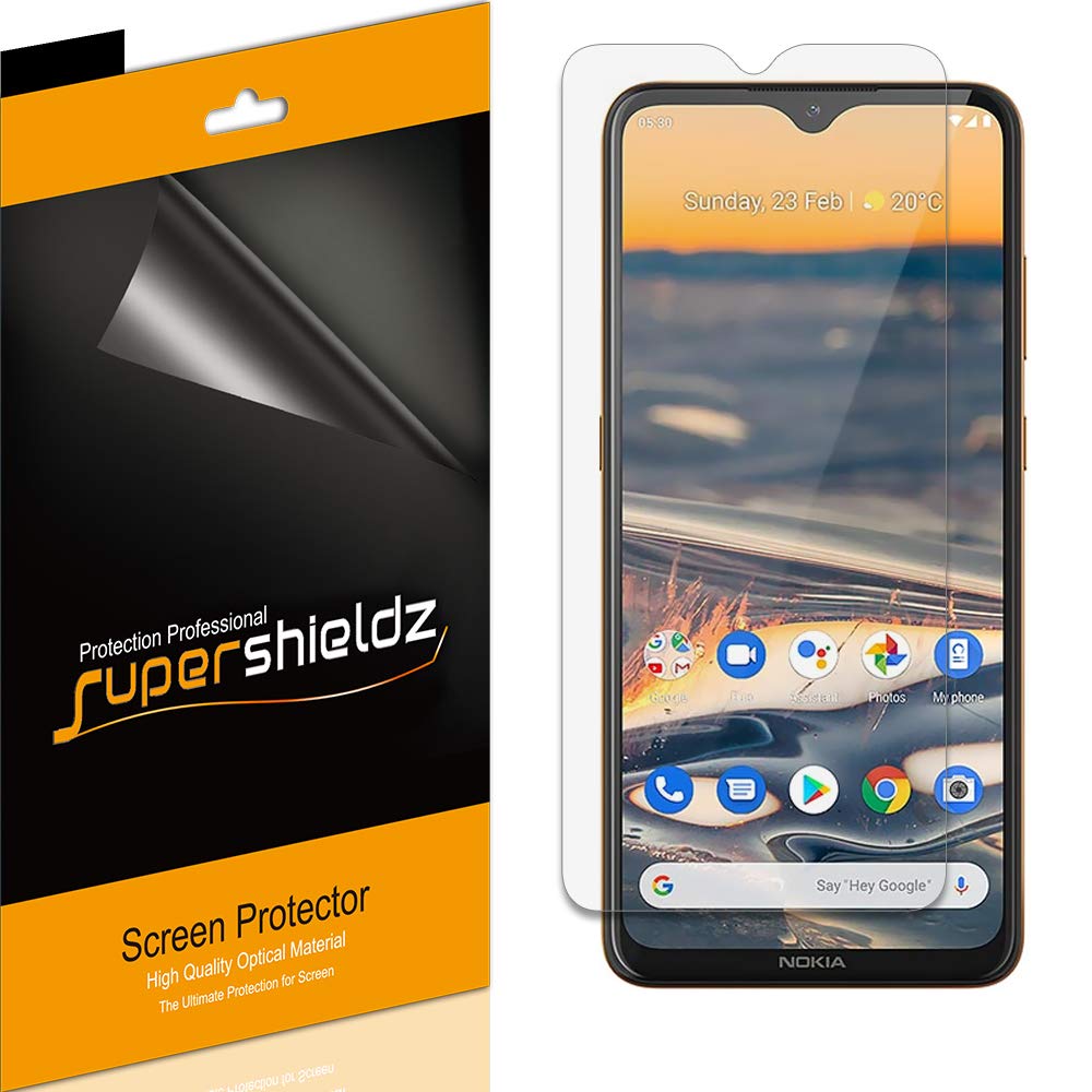 Supershieldz 6-Pack Nokia 5.3 Screen Protectors - HD Clear PET Film for Daily Protection
