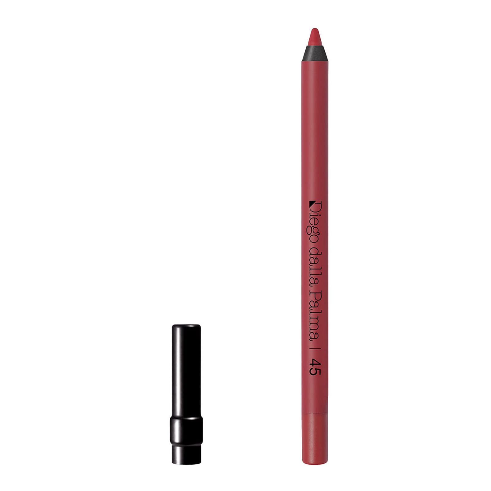 Diego dalla Palma Milano Makeupstudio Stay On Me Lip Liner - Long Lasting Waterproof Lip Pencil in Shade 45 Coral - Perfect for All-Day Wear, Parties & Special Occasions