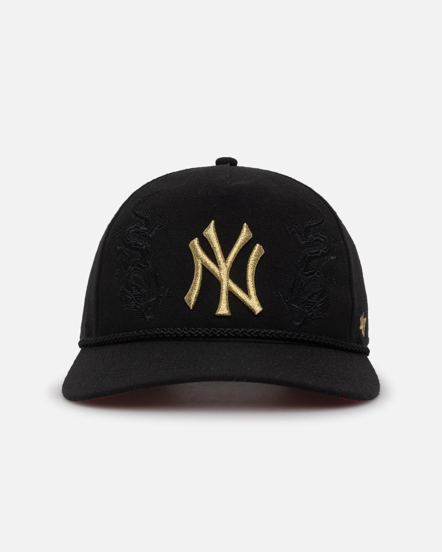 New York Yankees 'Year Of The Dragon' Snapback Hat - 47 Brand Black Adjustable Baseball Cap for Men & Women - Perfect for Sports Fans, Streetwear Fashion & Gifts