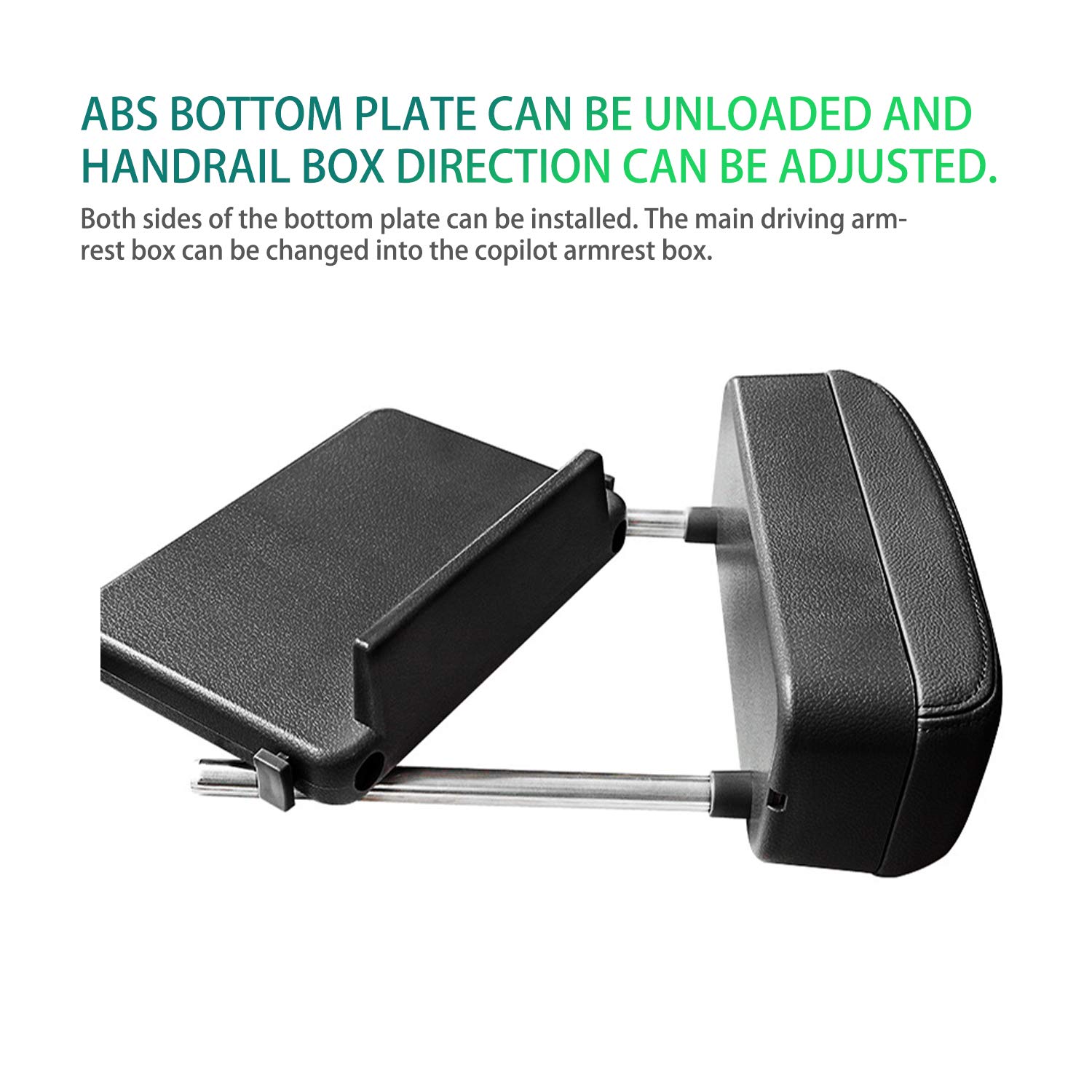 Universal Car Armrest Extender - Adjustable Height Comfort Pad for SUV & Truck Drivers