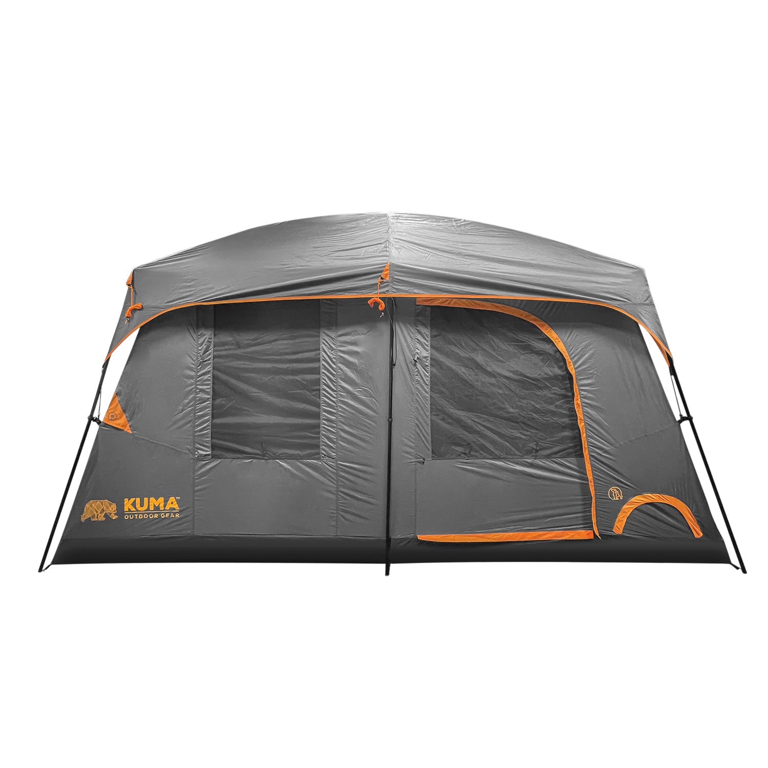 Bear Den 9-Person Cabin Tent for Camping - Waterproof Family Tent with Rainfly & Large Windows - Perfect for Backpacking, Hiking, and Outdoor Adventures