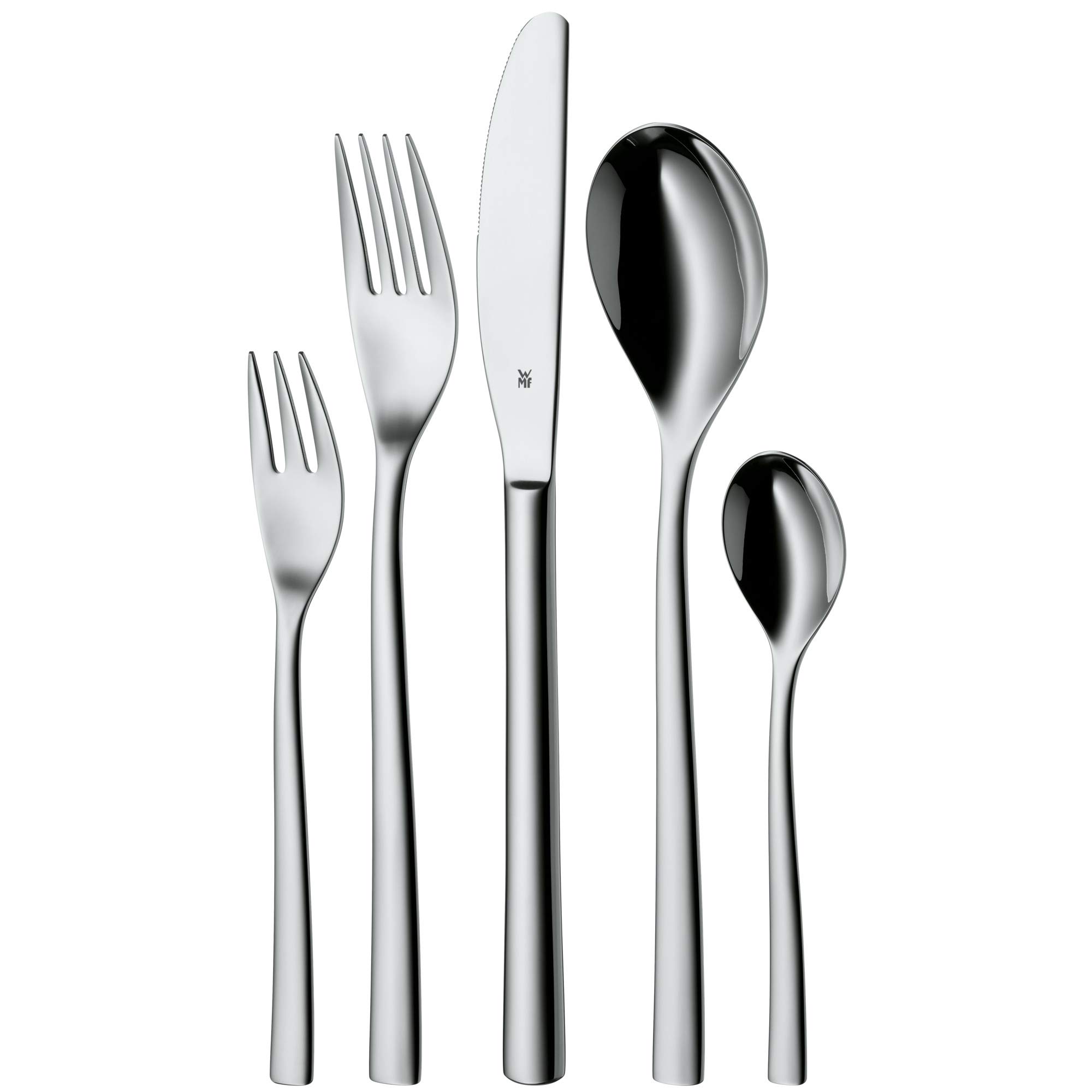 WMF Palermo 60-Piece Stainless Steel Cutlery Set - Premium Silverware for Fine Dining, Dinner Parties & Restaurant Use