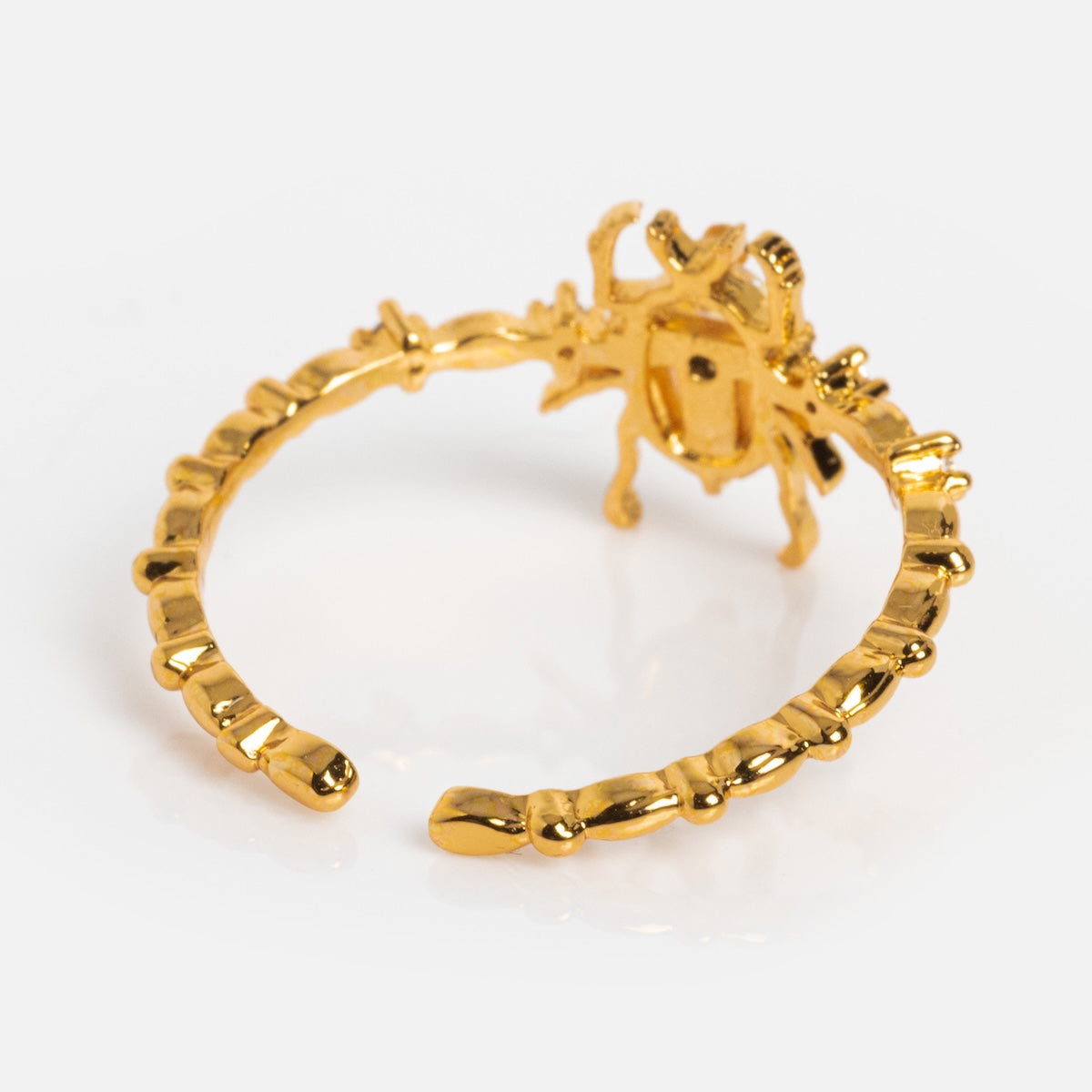 Beetlejuice Movie Inspired Gothic Ring - Unique Vintage Style Jewelry for Halloween, Cosplay & Alternative Fashion Lovers