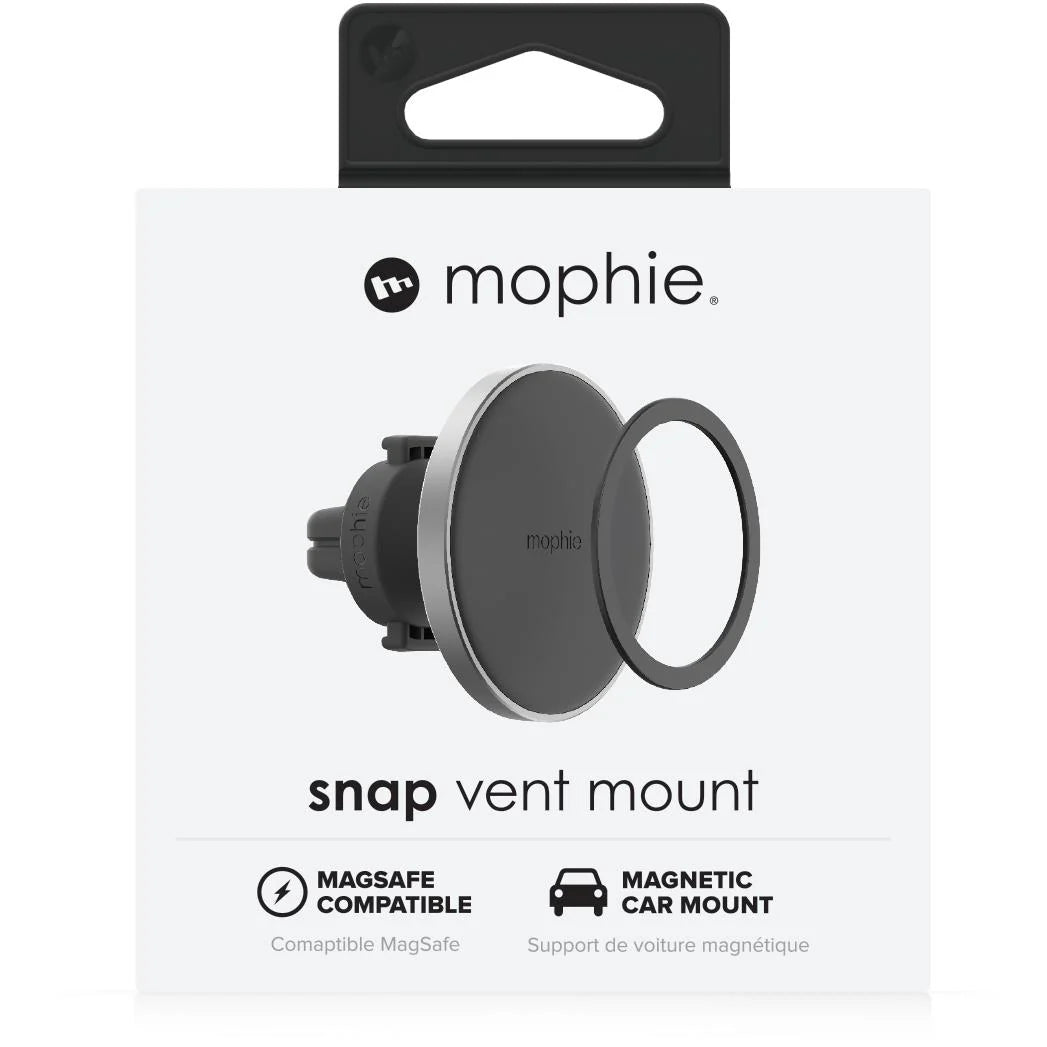 Mophie Car Vent Mount - Universal Phone Holder for iPhone & Android - Secure & Adjustable Car Phone Mount for Hands-Free Driving & GPS Navigation