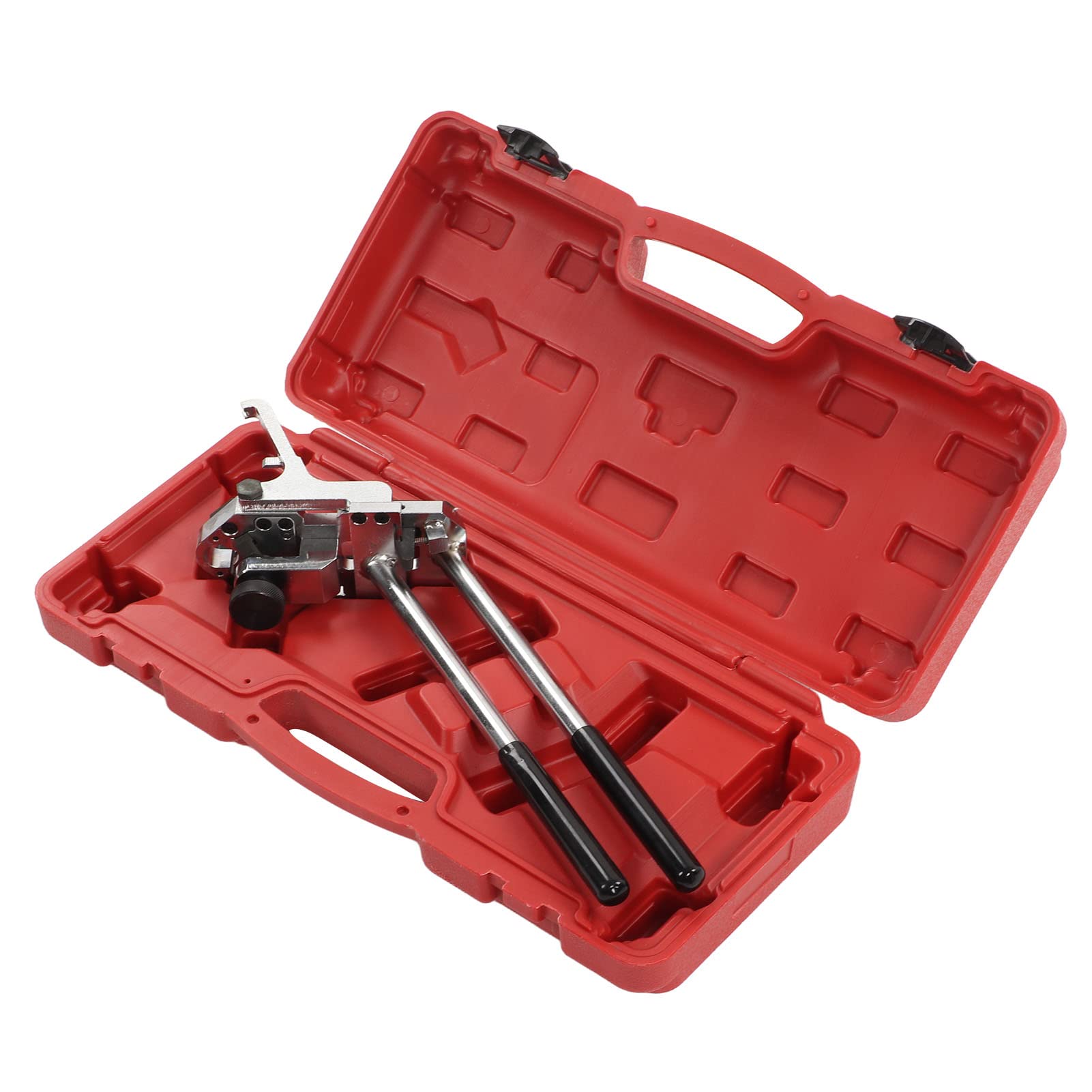 Heavy Duty Valve Compression Spring Pliers - Professional Valve Spring Remover Tool 117110 with Non-Slip Rubber Grip for Automotive Engine Repair & Maintenance