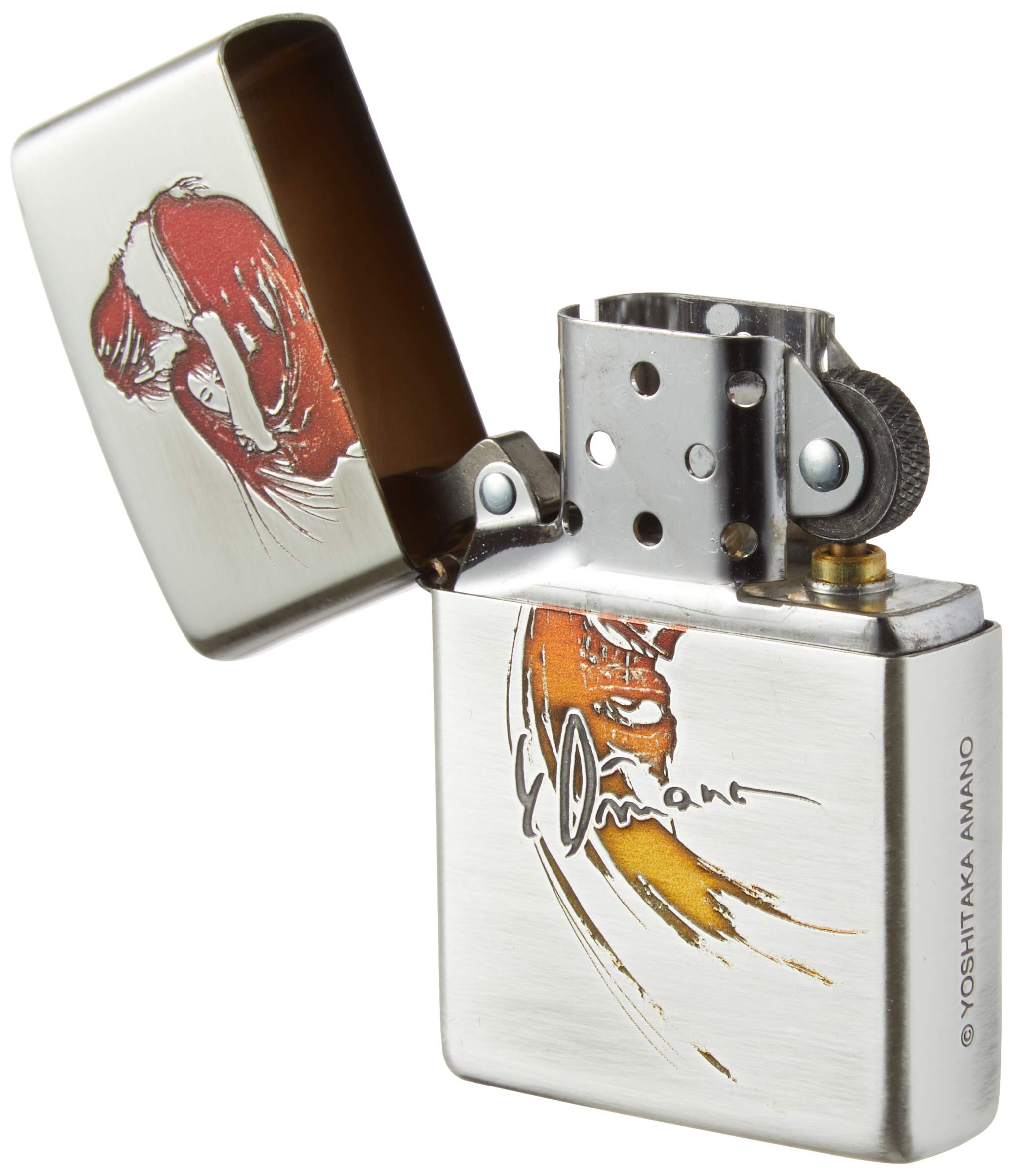 Zippo Final Fantasy Amano Yoshitaka Collection F8-082 Limited Edition Japanese Oil Lighter - Perfect for Collectors, Gifts & Fantasy Fans