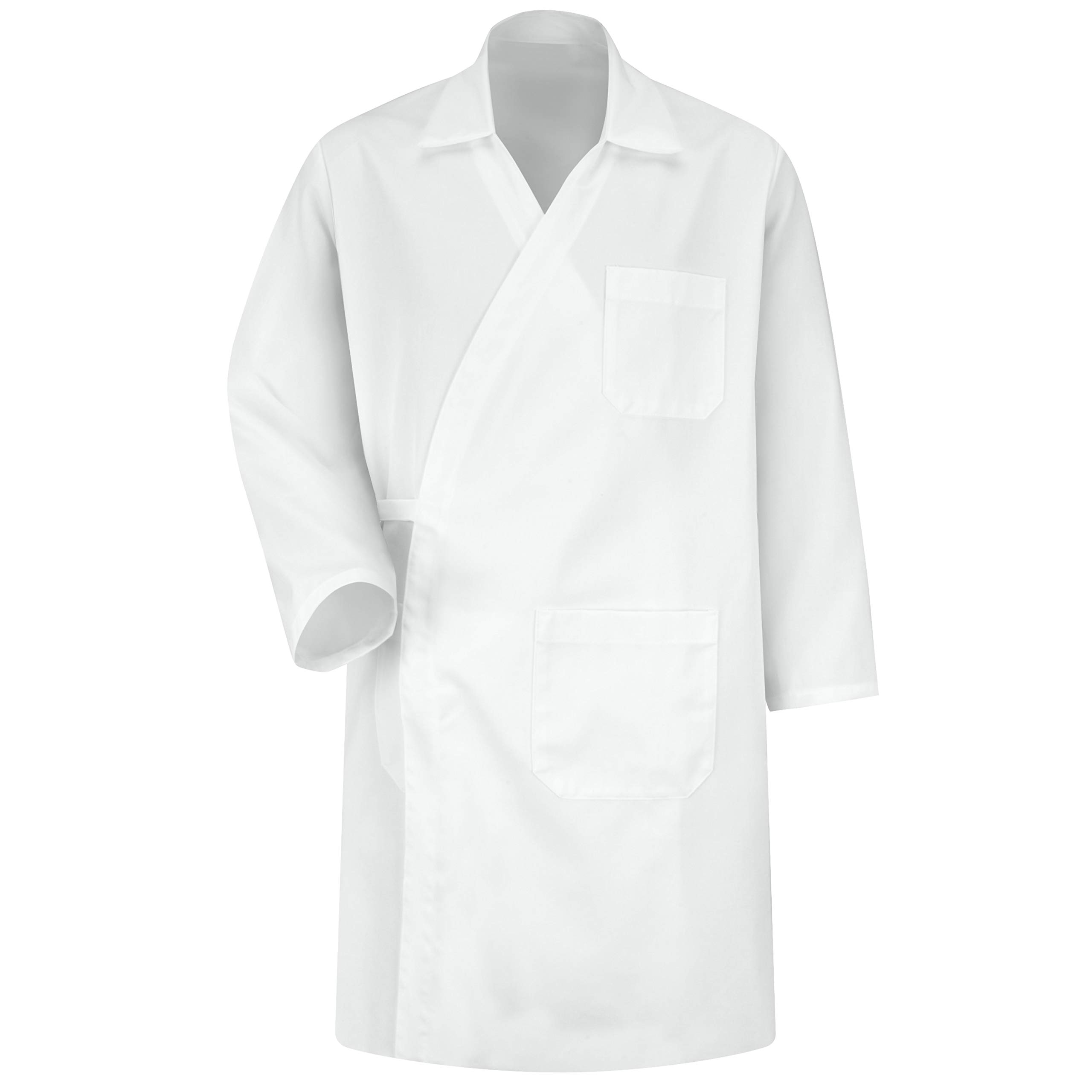 Red Kap Butcher Wrap - Premium White Butcher Apron for Meat Processing, BBQ & Cooking - Heavy-Duty, Stain-Resistant Workwear for Chefs & Butchers