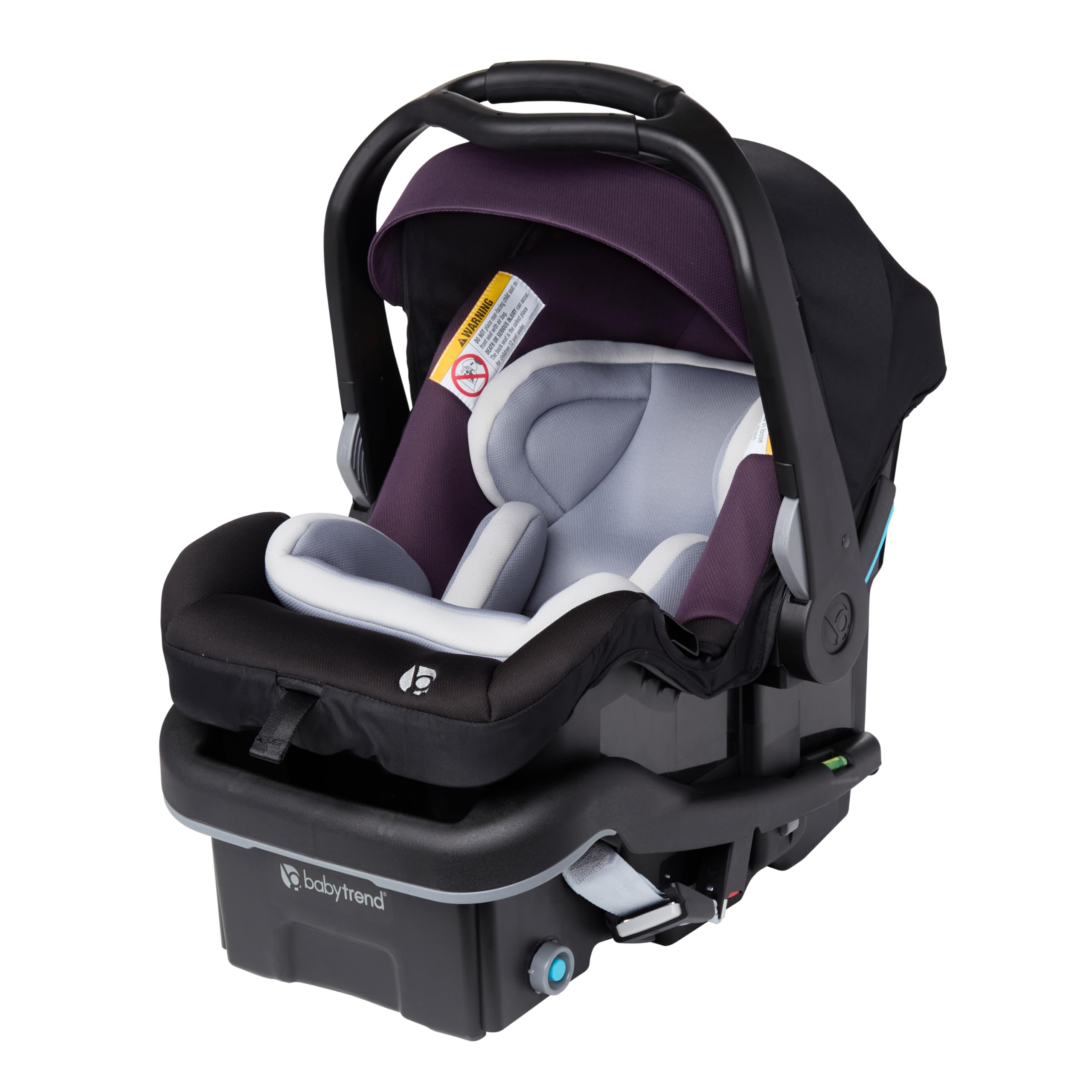 Baby Trend Secure-Lift Infant Car Seat - Lightweight & Safe for Newborns to 35 lbs | Dash Plum Color | Perfect for Travel, Shopping & Daily Commutes