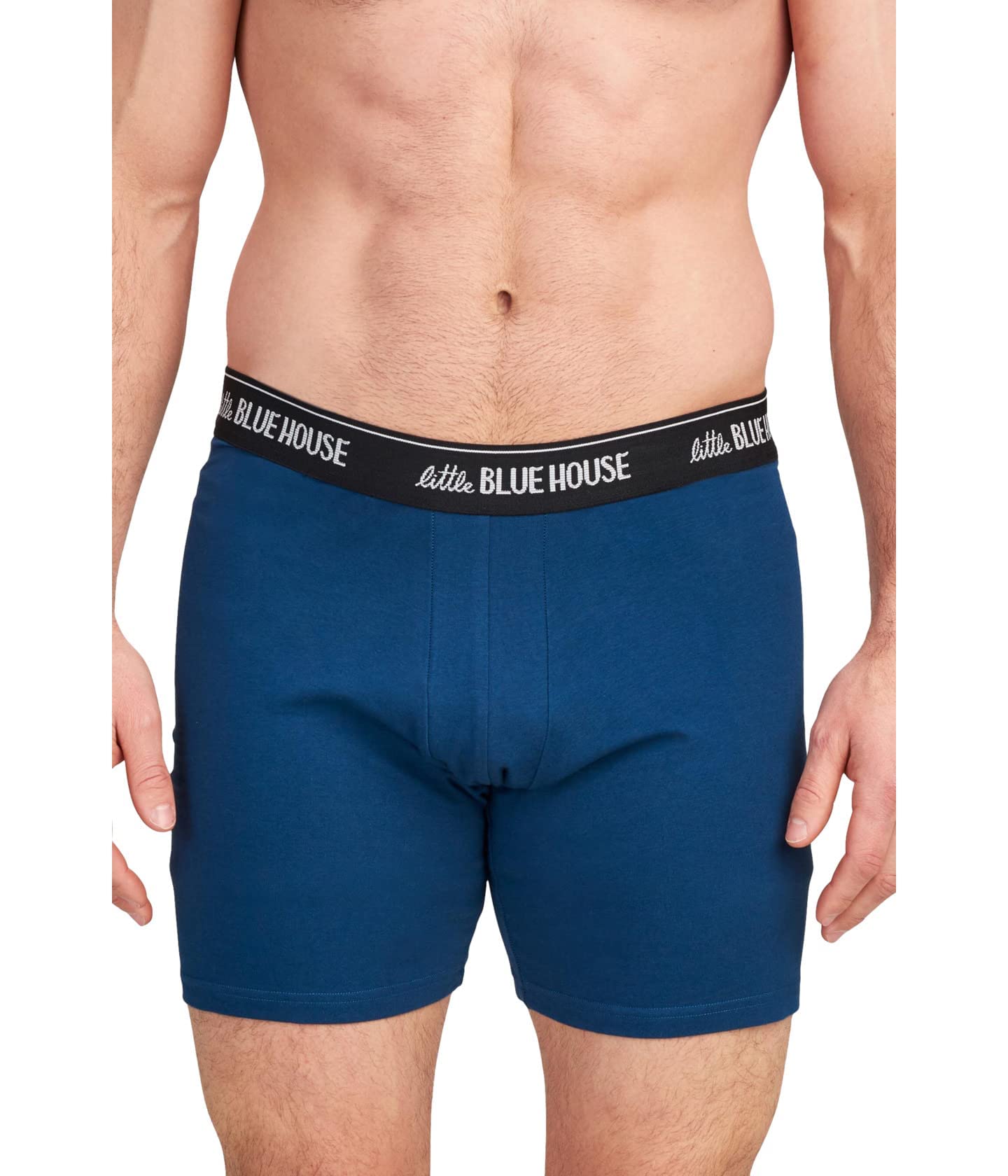 Little Blue House by Hatley Men's Funny Joke Boxer Shorts - Comfortable & Breathable Underwear for Casual Wear & Gifts