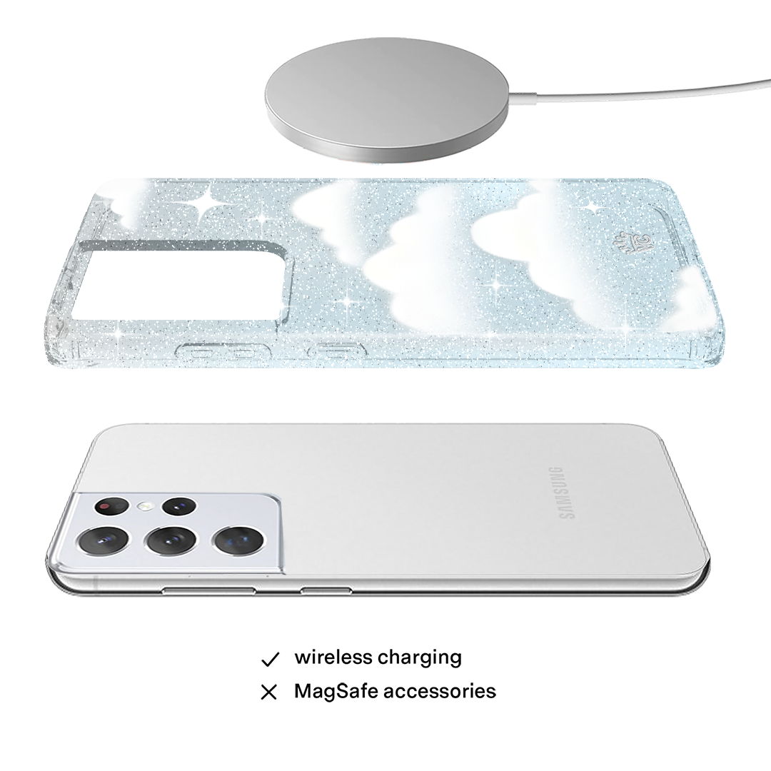 Stardust Galaxy Design Samsung Phone Case - Protective Cover for Samsung Galaxy Series | Perfect for Everyday Use, Travel & Style