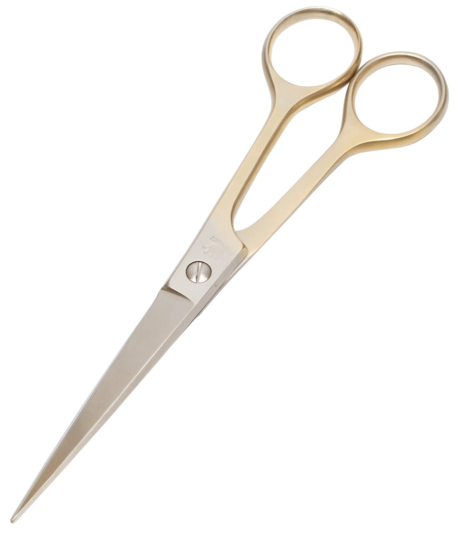 Professional Gold Hair Cutting Scissors - Sharp Barber Shears for Precision Hair Trimming & Styling | Salon-Grade Cosmetology Scissors for Hairstylists & Home Use | Perfect for Hair Salons, DIY Haircuts & Beauty Professionals