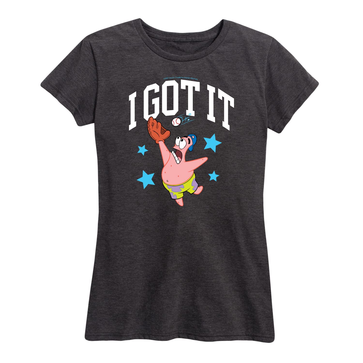 HYBRID APPAREL Spongebob Squarepants 'I Got It' Women's Short Sleeve Graphic T-Shirt - Casual Funny Cartoon Tee for Summer Outfits & Gift Ideas
