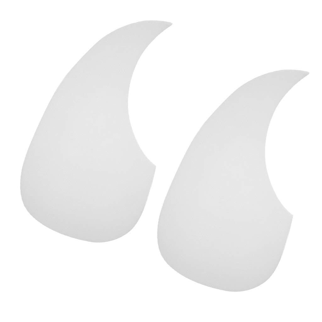 2-Pack Self-Adhesive Clear Guitar Pickguard Protectors for Acoustic & Wood Guitars - Scratch Protection for Guitar Body & Soundhole (Perfect for Performances, Practice & Guitar Maintenance)