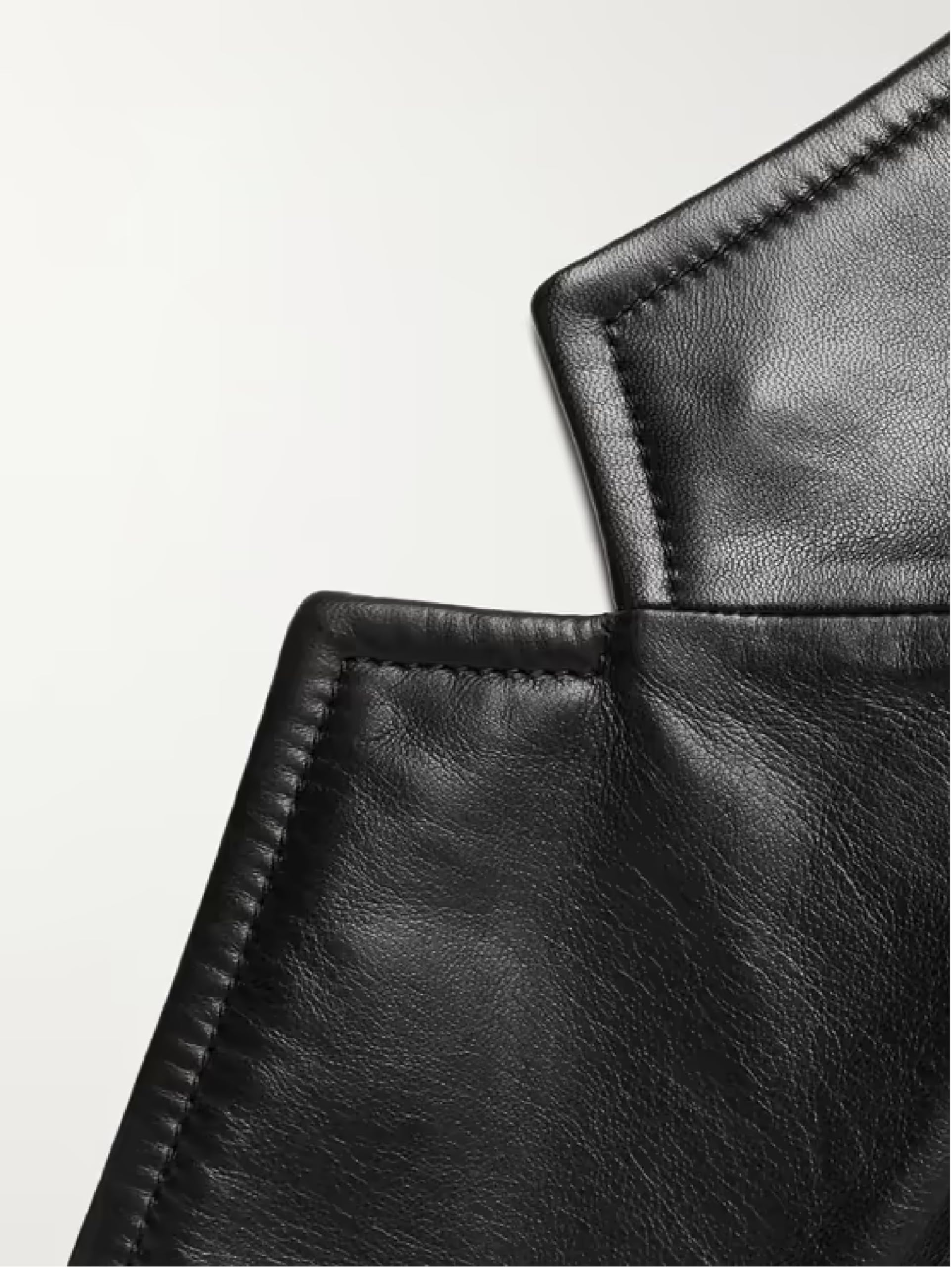 Premium Men's 2-Button Lambskin Leather Blazer - Notched Lapel Casual Coat Style Jacket for Business & Evening Wear | Office, Dinner Dates & Special Occasions