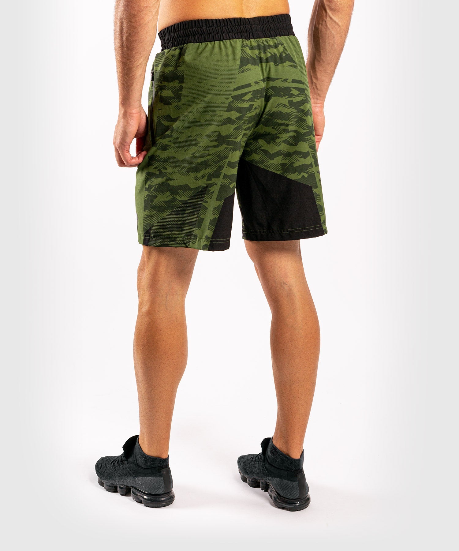 Venum Trooper Sport Shorts - Forest Camo & Black - MMA, Boxing & Training Workout Shorts for Men
