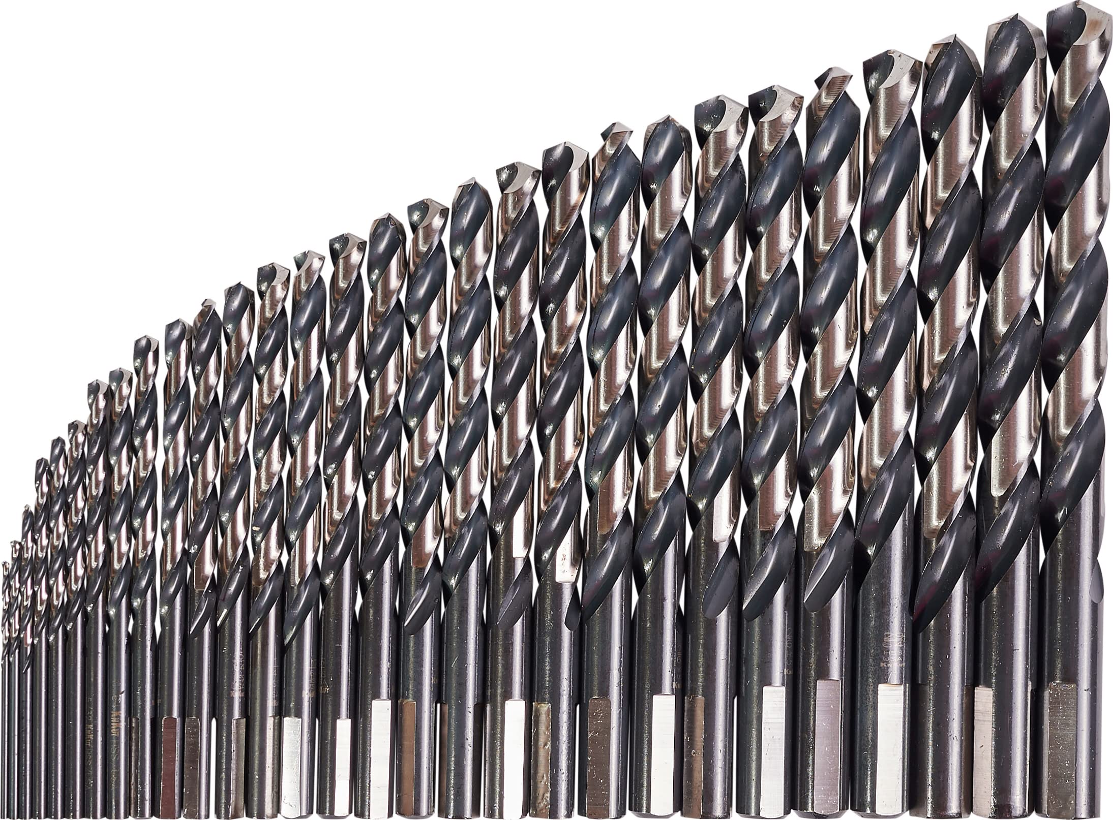 KnKut 29-Piece Drill Bit Set - Jobber Length 1/16