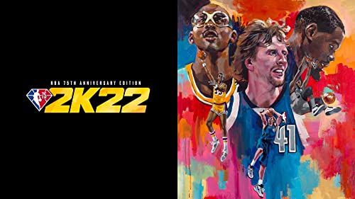 NBA 2K22 75th Anniversary Edition - Nintendo Switch Digital Download Code | Basketball Video Game for Sports Fans | Perfect for Gaming Parties & NBA Enthusiasts
