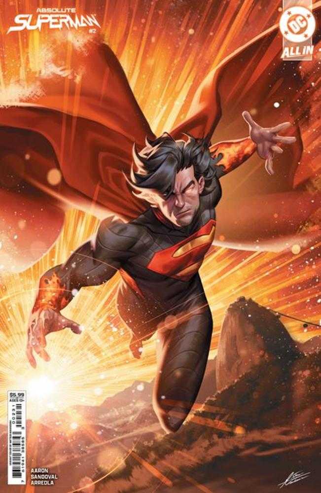 Absolute Superman #2 Cover C Mateus Manhanini Variant - Premium Card Stock Comic Book for Collectors, Display & Gifts