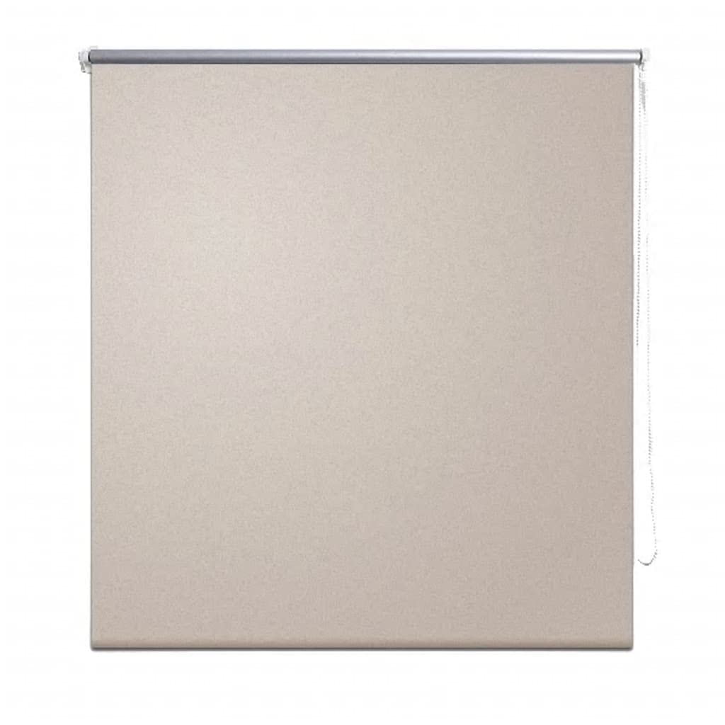 Roller Blind Blackout 40 x 100 cm Beige - Perfect for Bedrooms, Living Rooms & Home Offices