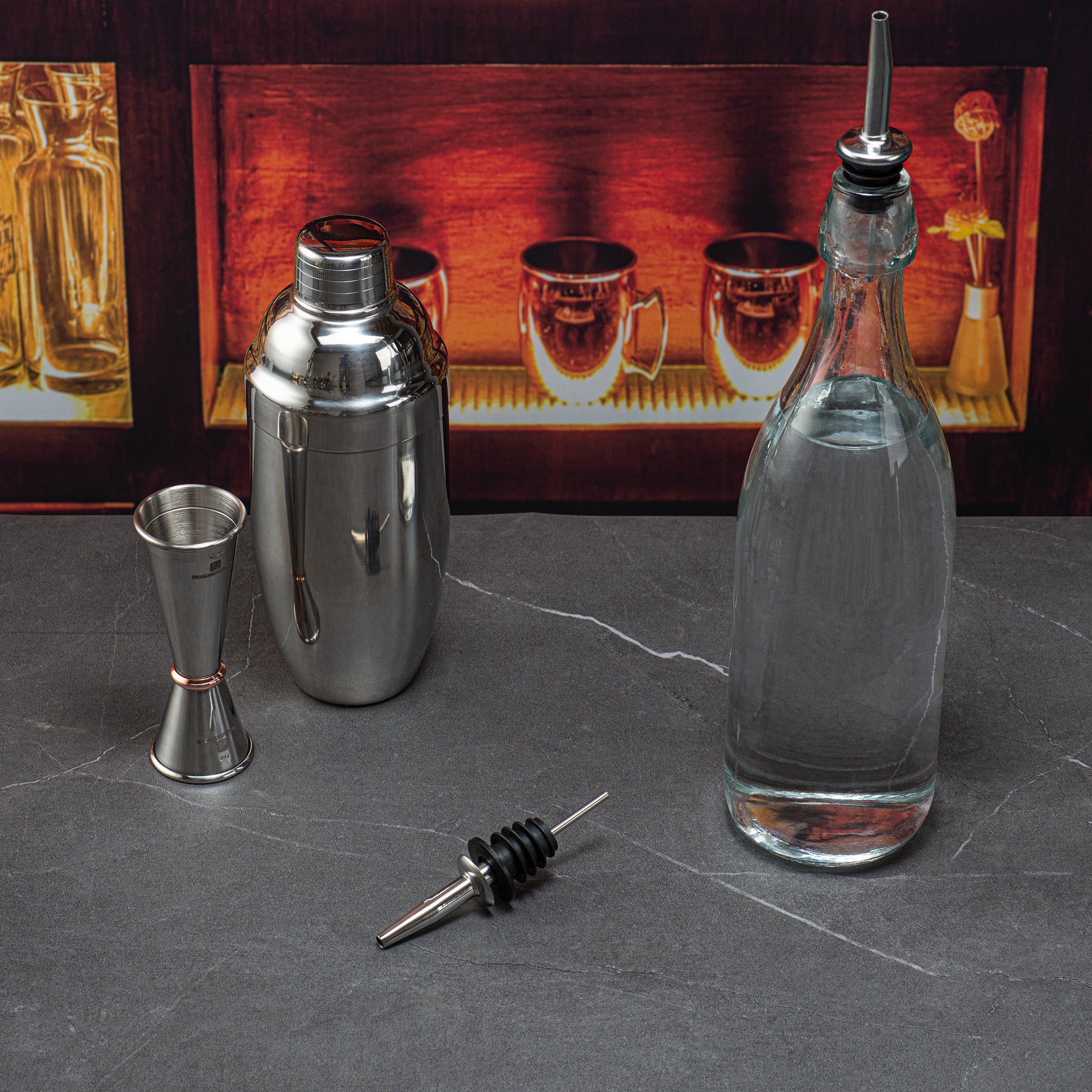 Bar Lux Premium Stainless Steel Speed Pourers - 4.25
