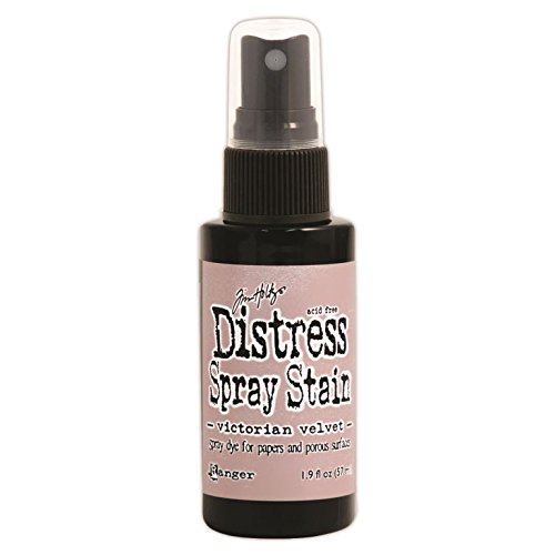 Tim Holtz Distress Spray Stains 1.9oz Bottles - Victorian Velvet | Acid-Free Water-Based Ink for Paper Crafting, Scrapbooking & Mixed Media Projects | Perfect for Card Making, Journaling & DIY Home Decor